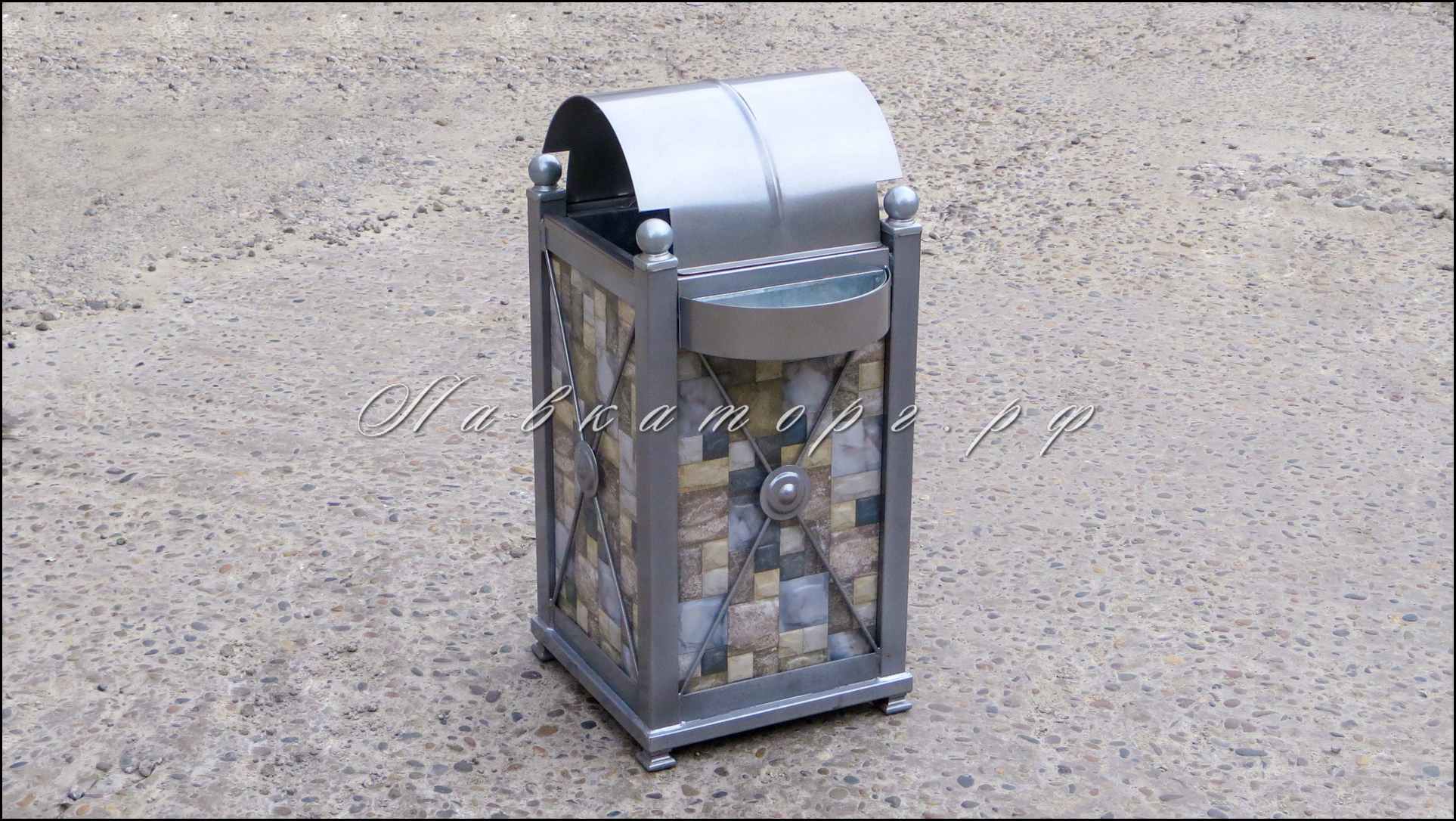 с отделкой керамикой