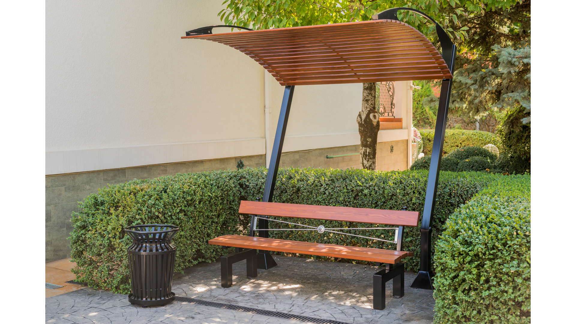 Комплект c теневым навесом