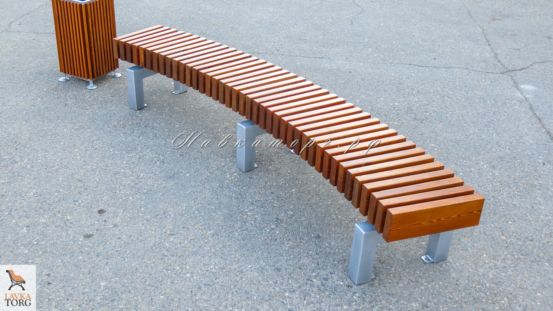 Скамейки радиусные без спинки СТ80лв-рб