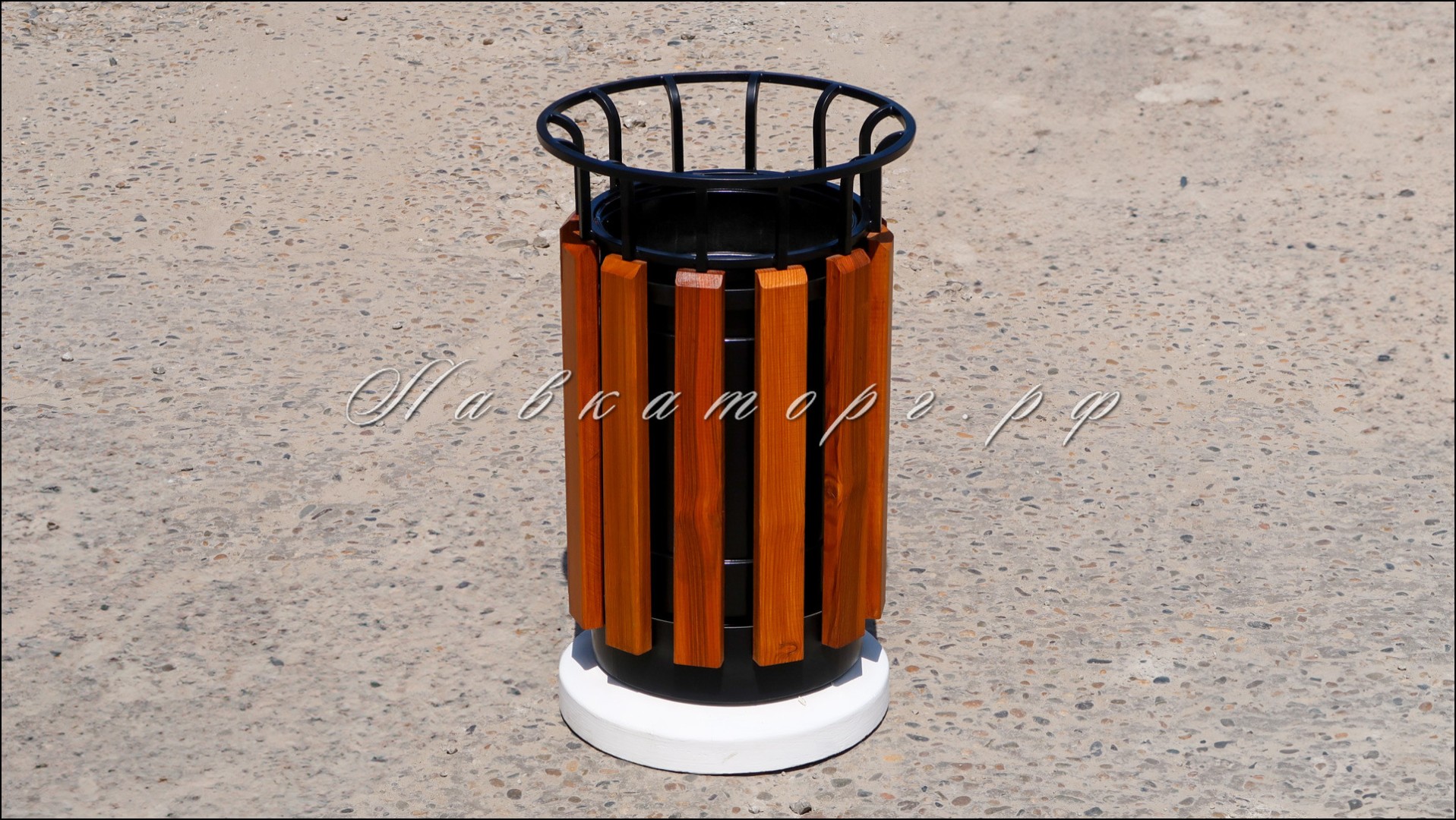 Урны круглые на бетоне УМл-2кб