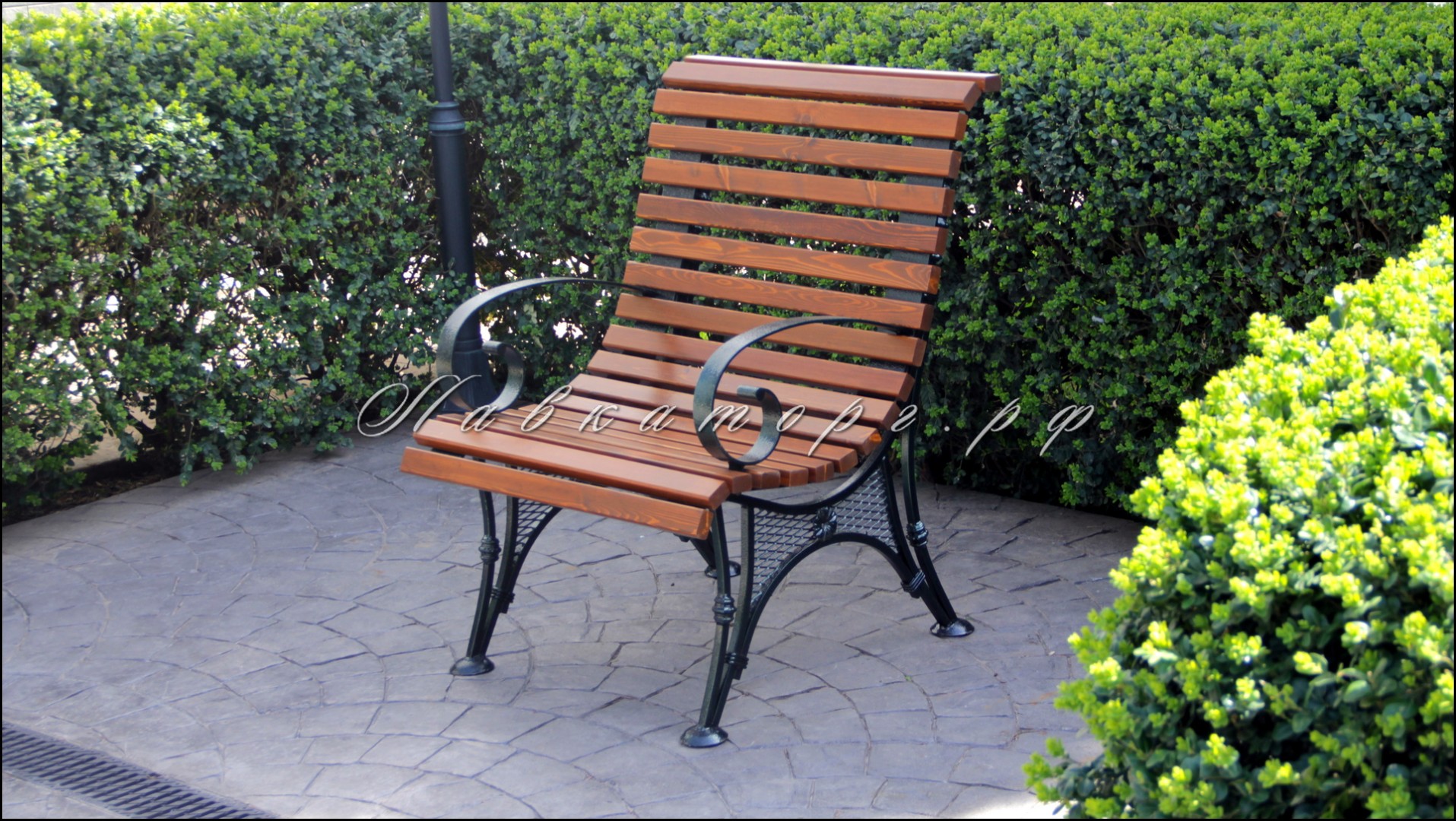 Кресло парковое СК16сл-К