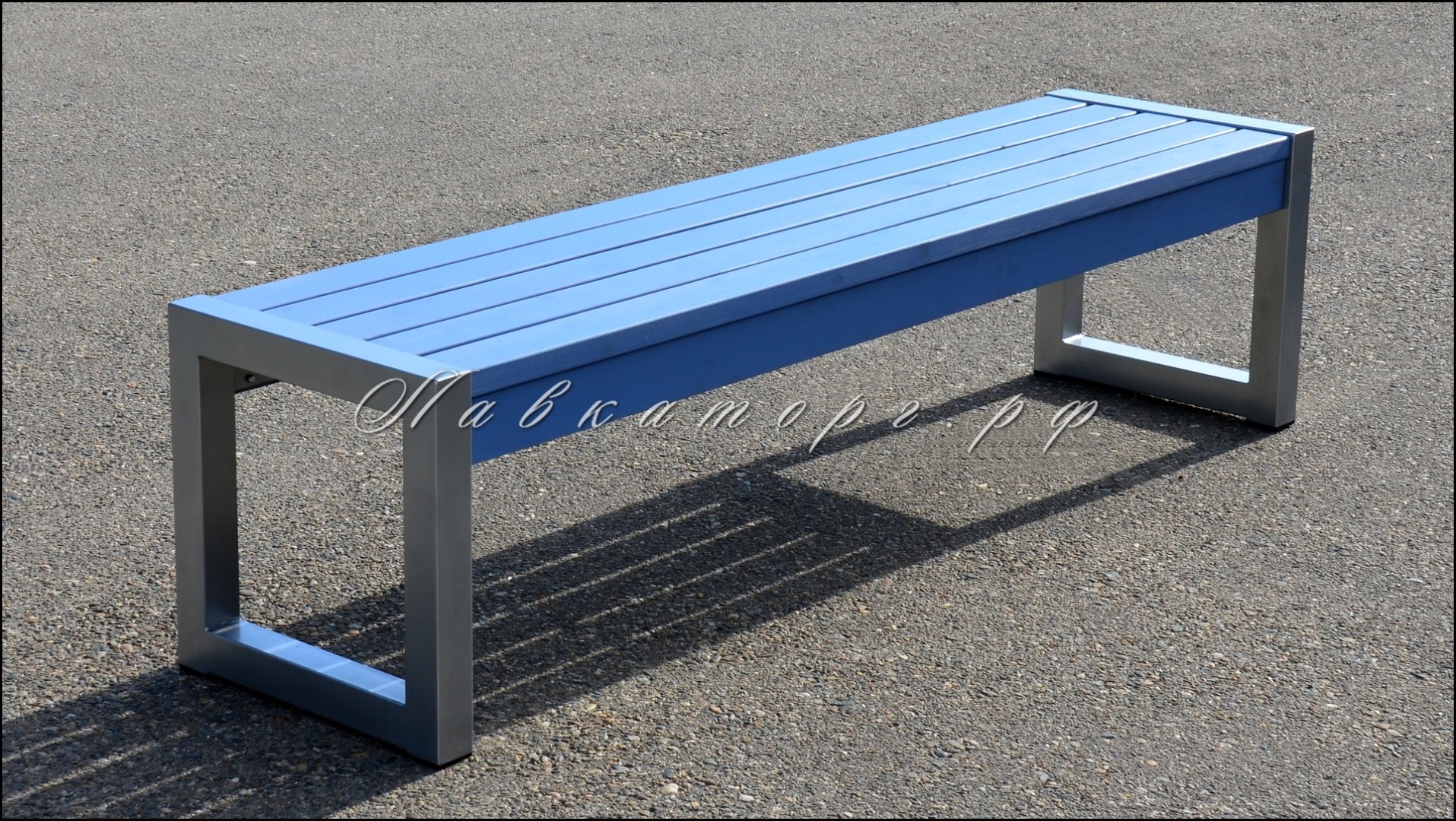 Скамейки без спинки для торгового центра СТ60с-2Б