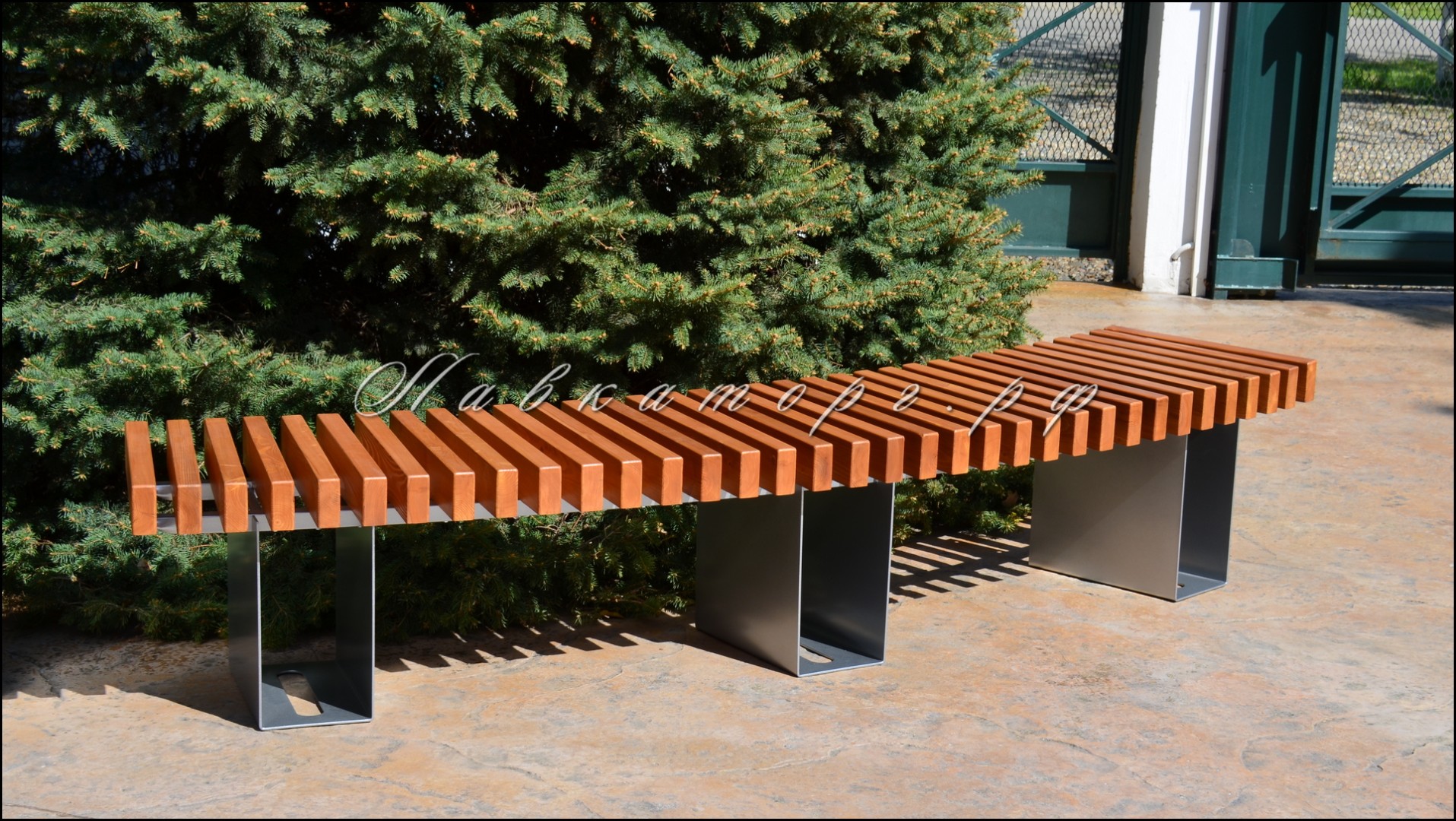 Скамейки радиусные СМПл-рБ