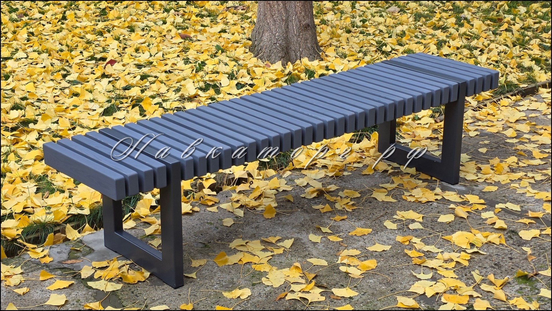 Скамья без спинки СТ80х40л-2Б